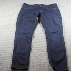 Lucky Brand Charlie Skinny Dark Blue Jeans Size: 2 - LIKE NEW